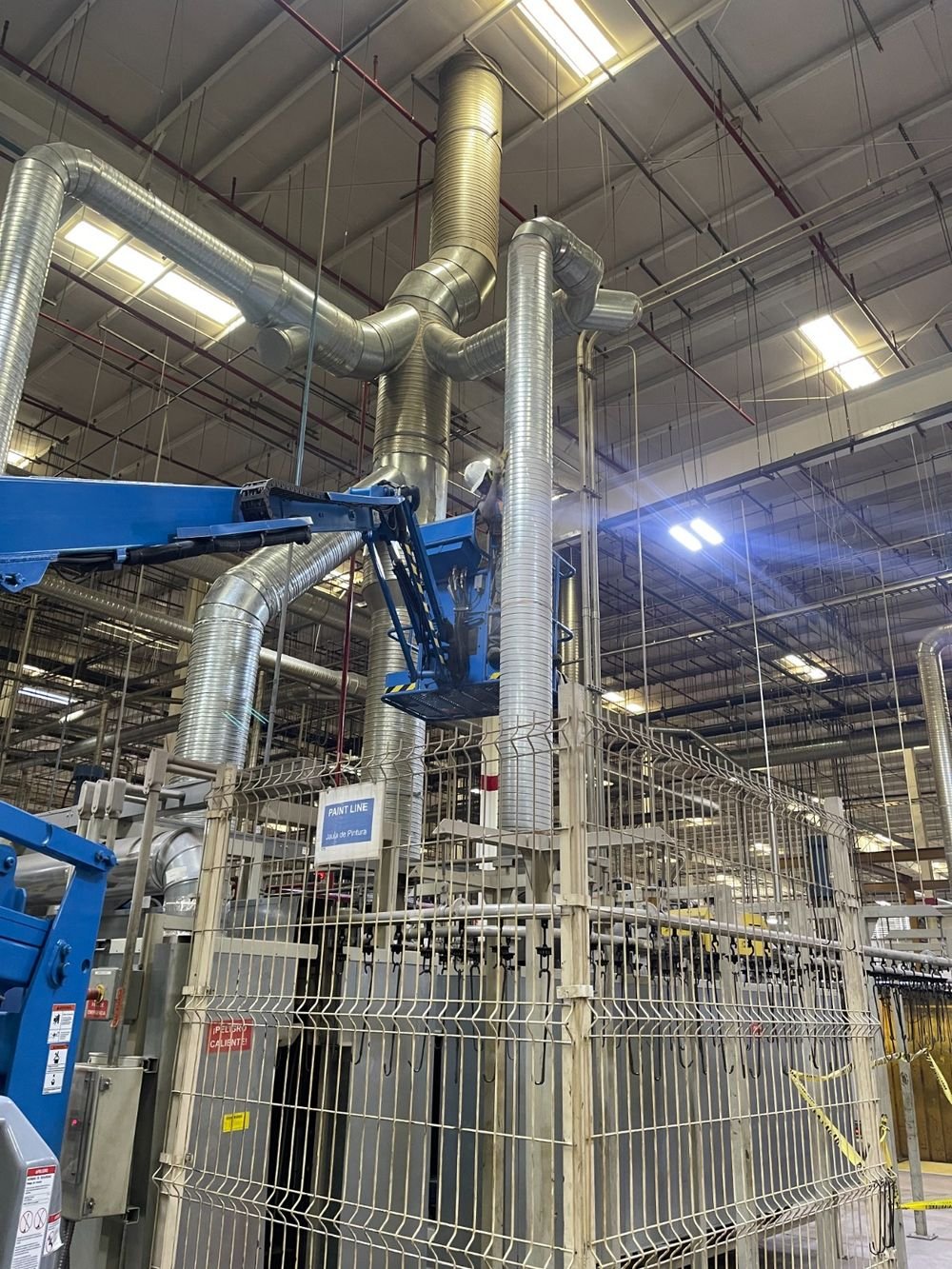 Trabajo en plataforma elevadora