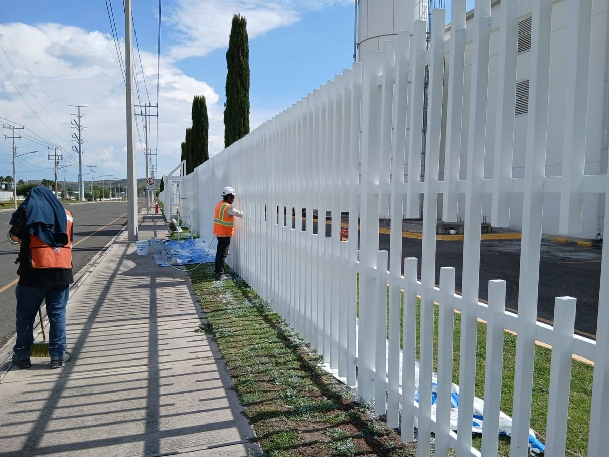 Acceso perimetral terminado